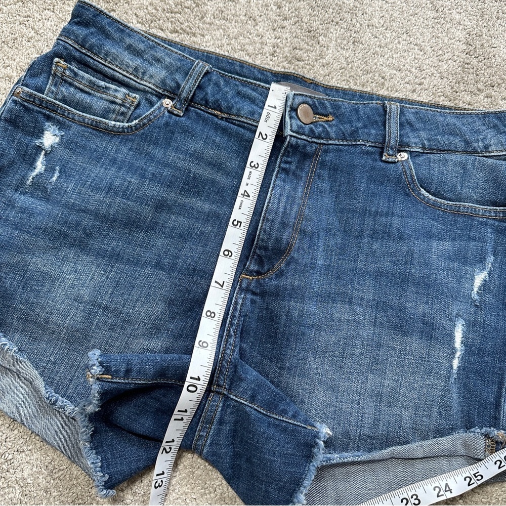 DL1961 Women’s Karlie Boyfriend Denim Shorts 3” Mid Rise in Bluegrass Size 29 - Picture 15 of 15
